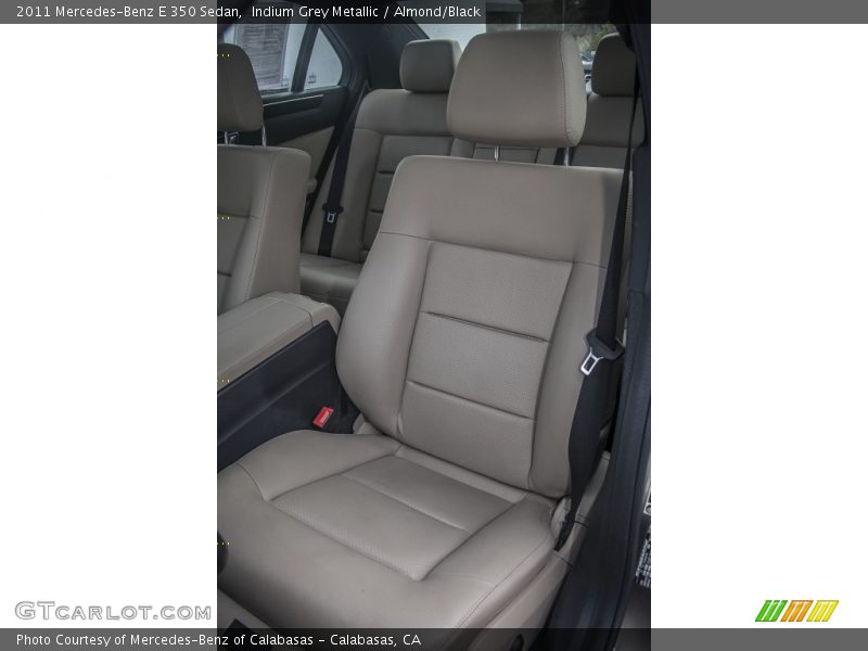 Indium Grey Metallic / Almond/Black 2011 Mercedes-Benz E 350 Sedan