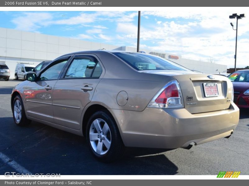 Dune Pearl Metallic / Camel 2006 Ford Fusion SE V6
