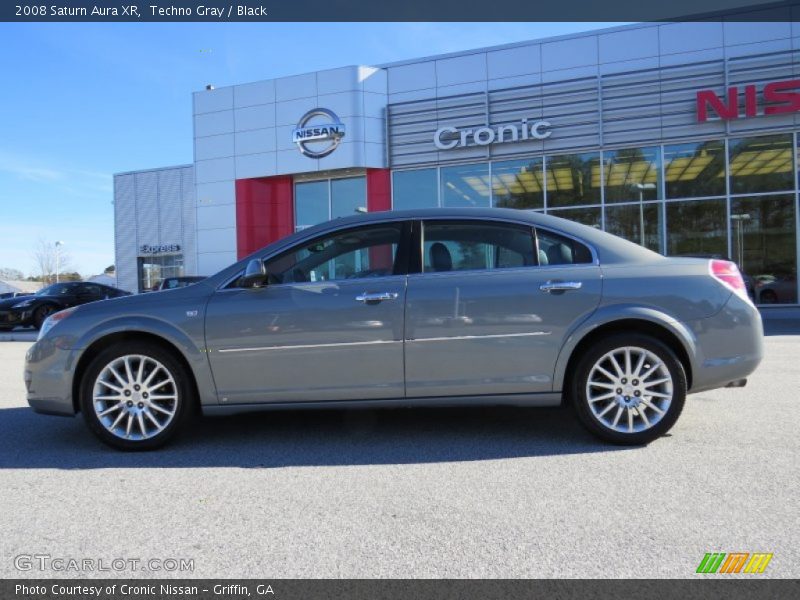 Techno Gray / Black 2008 Saturn Aura XR