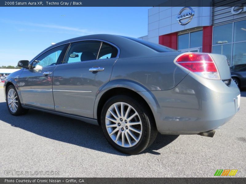 Techno Gray / Black 2008 Saturn Aura XR