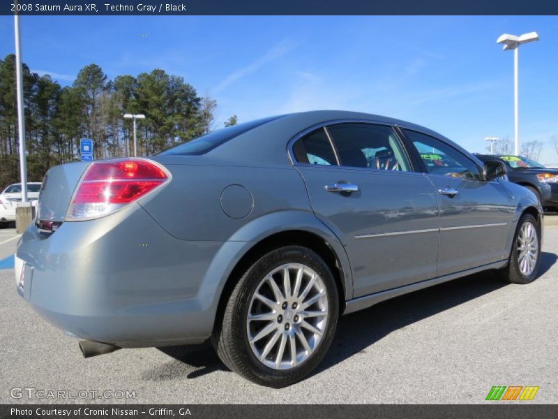 Techno Gray / Black 2008 Saturn Aura XR