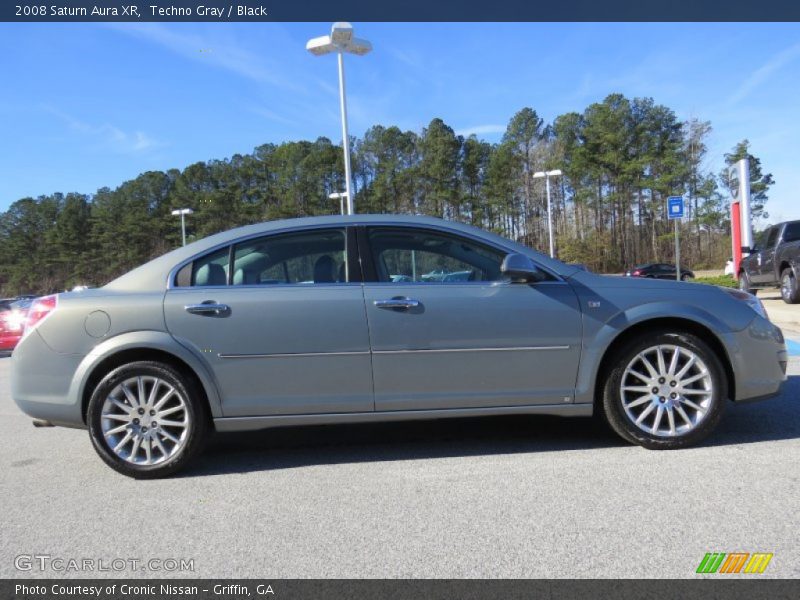 Techno Gray / Black 2008 Saturn Aura XR