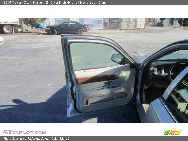 Silver Birch Metallic / Medium Light Stone 2006 Mercury Grand Marquis GS