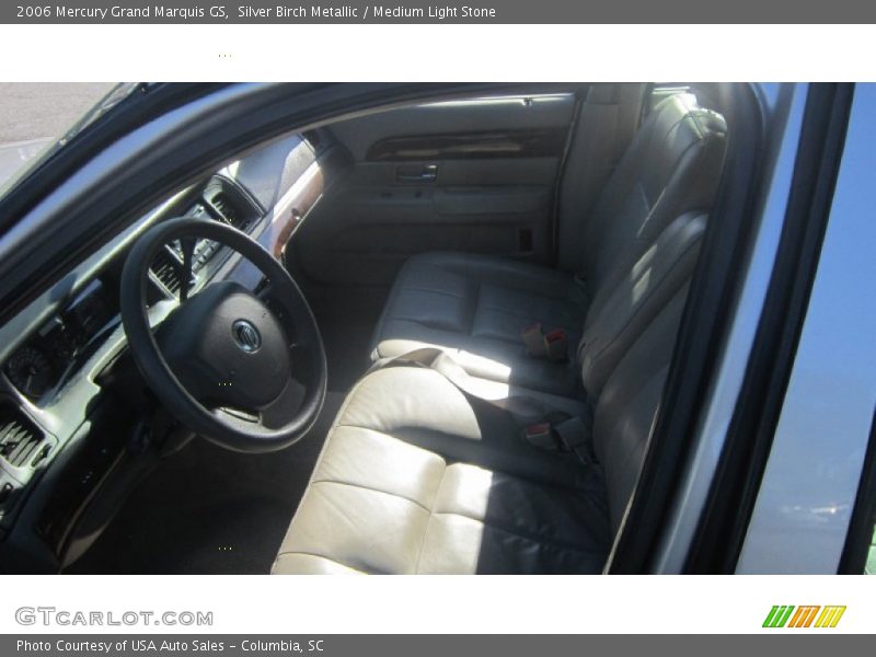 Silver Birch Metallic / Medium Light Stone 2006 Mercury Grand Marquis GS