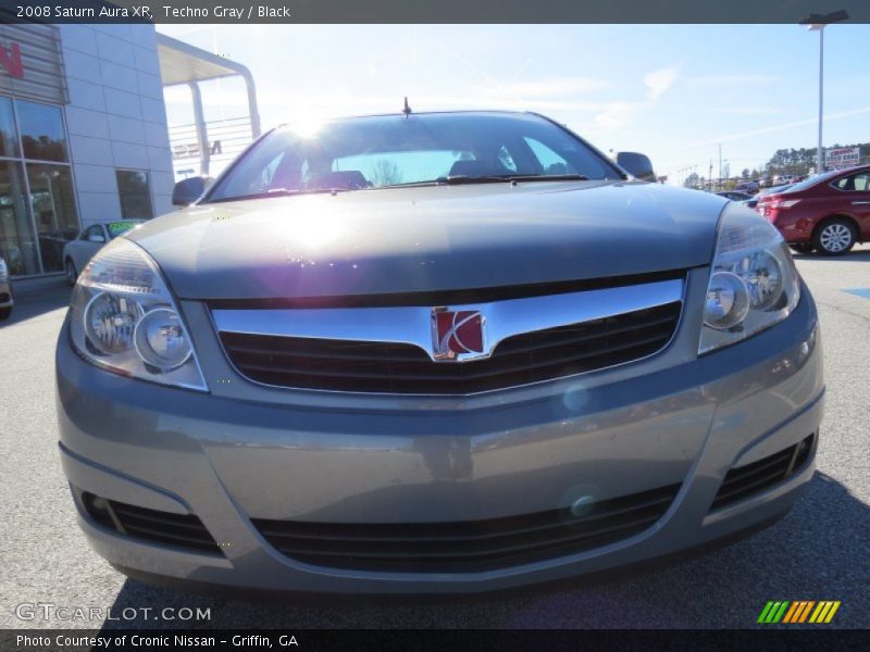 Techno Gray / Black 2008 Saturn Aura XR