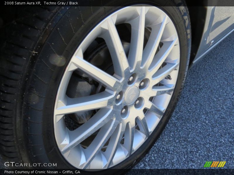 Techno Gray / Black 2008 Saturn Aura XR