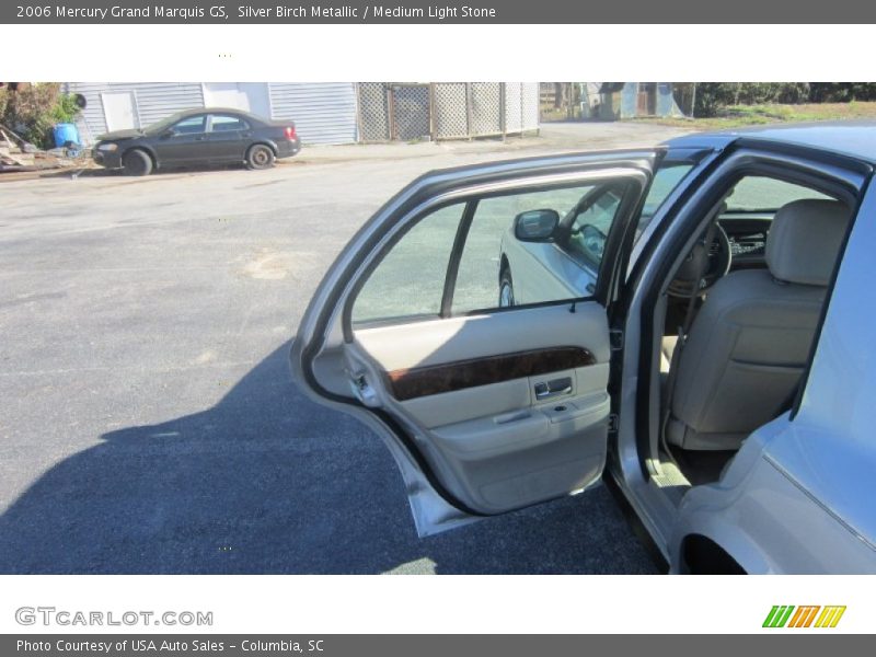 Silver Birch Metallic / Medium Light Stone 2006 Mercury Grand Marquis GS