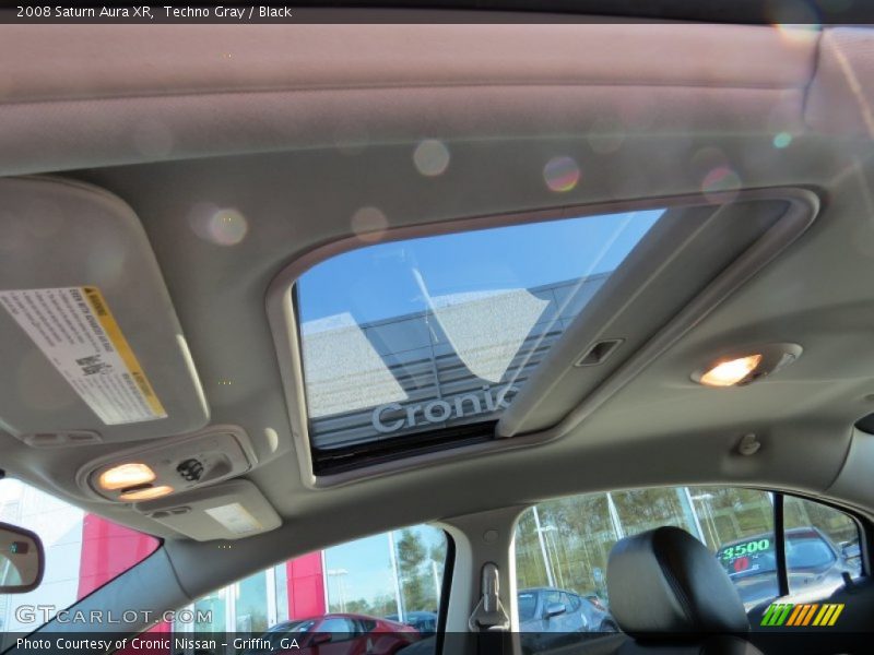 Techno Gray / Black 2008 Saturn Aura XR