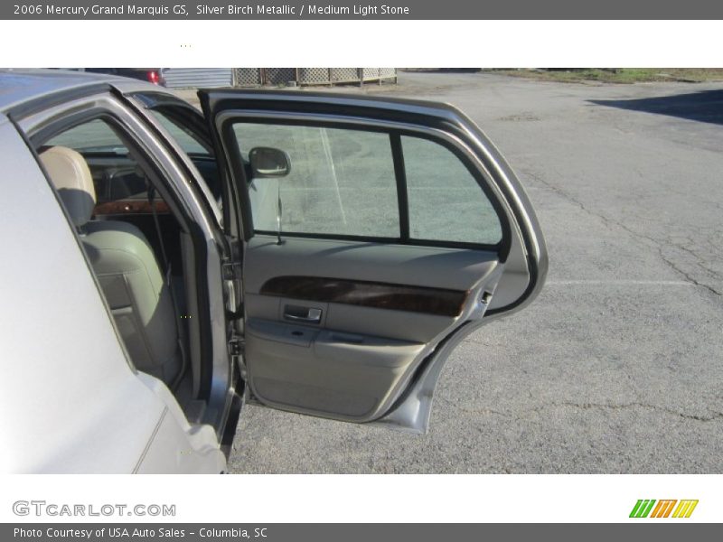 Silver Birch Metallic / Medium Light Stone 2006 Mercury Grand Marquis GS