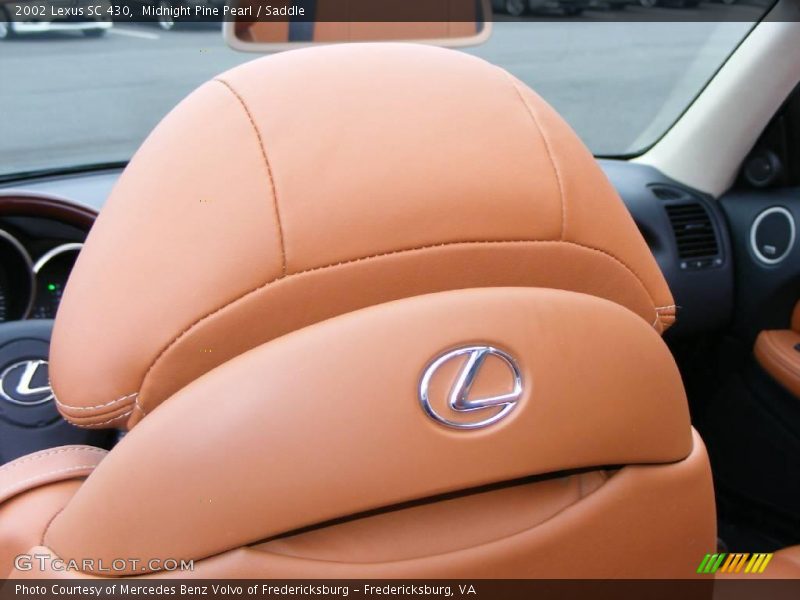 Midnight Pine Pearl / Saddle 2002 Lexus SC 430