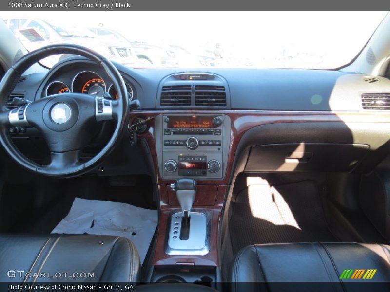 Techno Gray / Black 2008 Saturn Aura XR