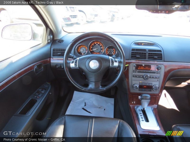 Techno Gray / Black 2008 Saturn Aura XR