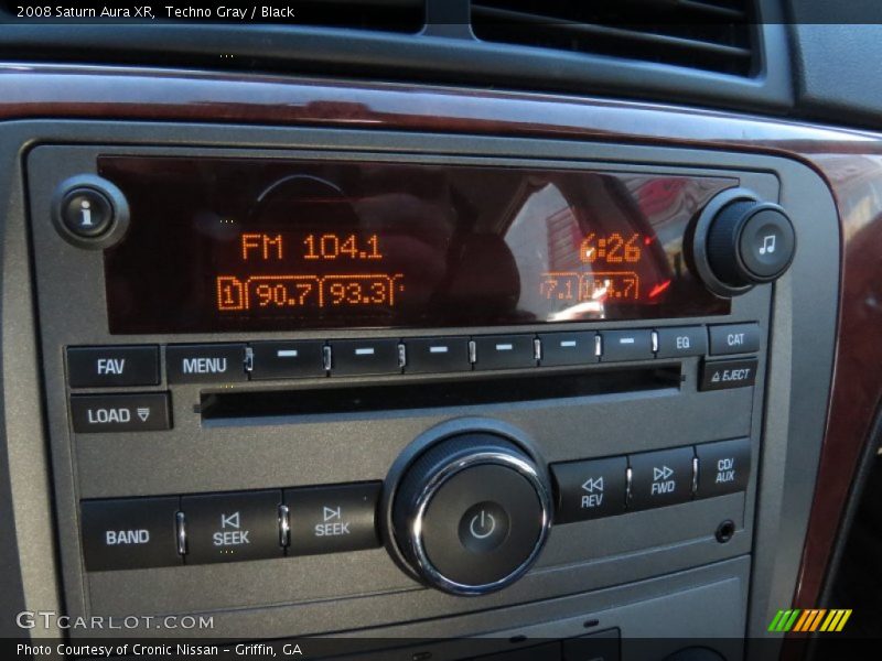 Techno Gray / Black 2008 Saturn Aura XR