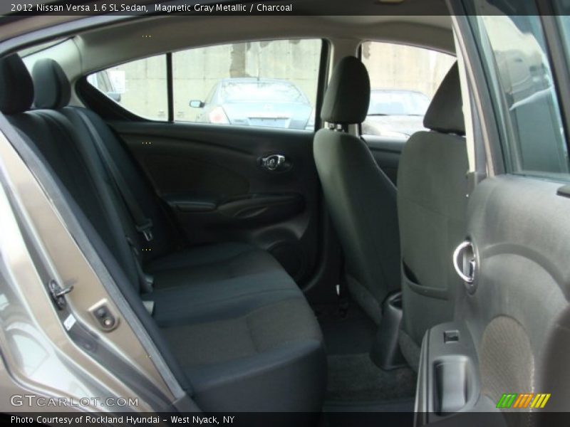 Magnetic Gray Metallic / Charcoal 2012 Nissan Versa 1.6 SL Sedan