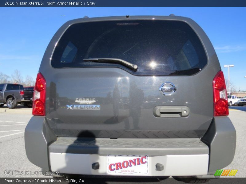 Night Armor Metallic / Gray 2010 Nissan Xterra S