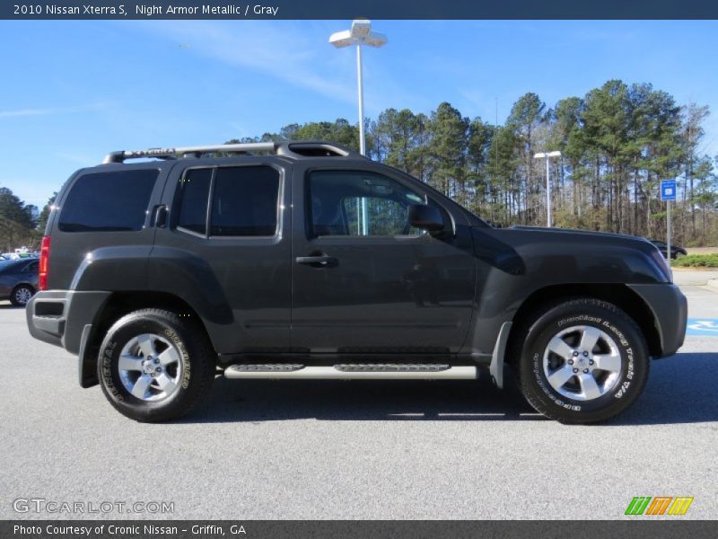 Night Armor Metallic / Gray 2010 Nissan Xterra S