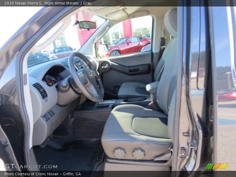 Night Armor Metallic / Gray 2010 Nissan Xterra S