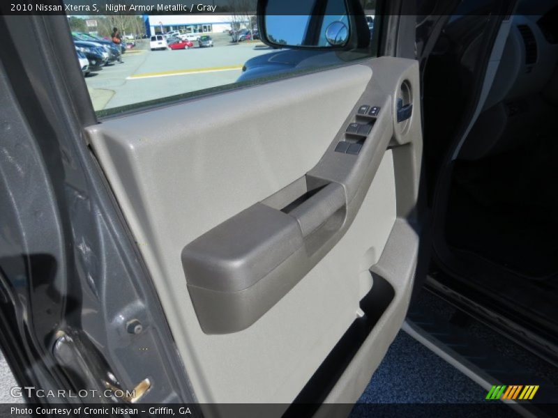 Night Armor Metallic / Gray 2010 Nissan Xterra S