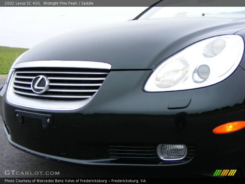 Midnight Pine Pearl / Saddle 2002 Lexus SC 430