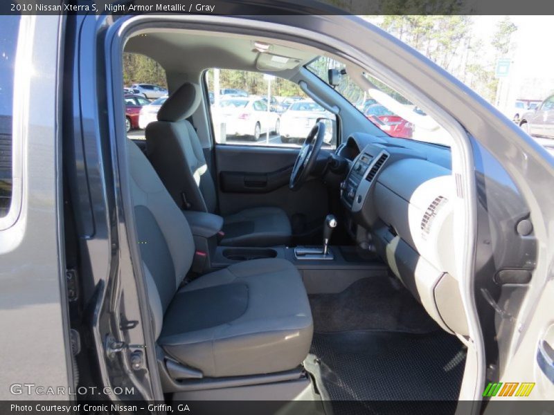 Night Armor Metallic / Gray 2010 Nissan Xterra S