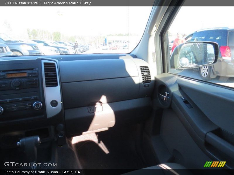 Night Armor Metallic / Gray 2010 Nissan Xterra S
