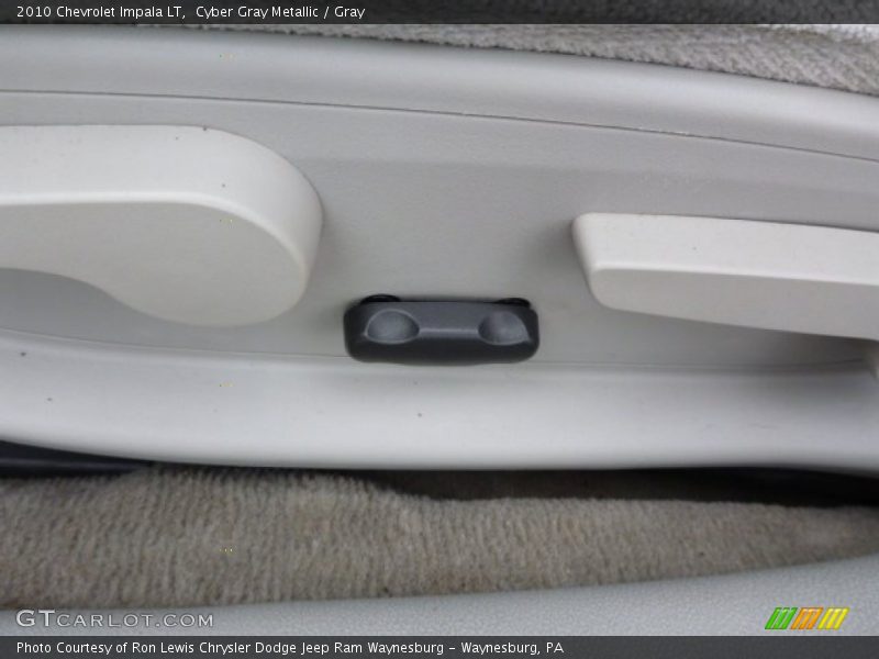 Cyber Gray Metallic / Gray 2010 Chevrolet Impala LT
