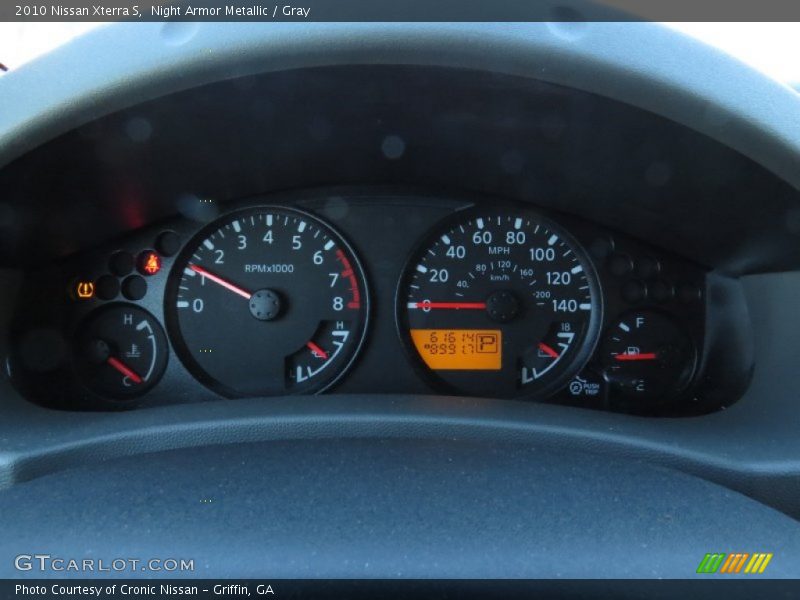 Night Armor Metallic / Gray 2010 Nissan Xterra S