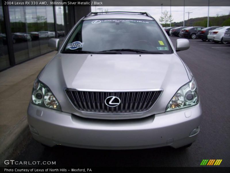 Millinnium Silver Metallic / Black 2004 Lexus RX 330 AWD