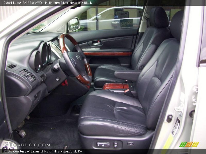 Millinnium Silver Metallic / Black 2004 Lexus RX 330 AWD