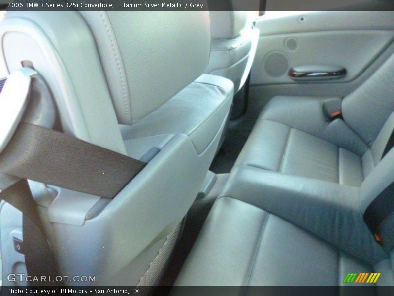 Titanium Silver Metallic / Grey 2006 BMW 3 Series 325i Convertible