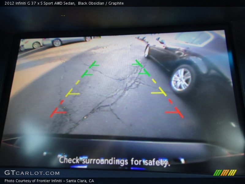Black Obsidian / Graphite 2012 Infiniti G 37 x S Sport AWD Sedan