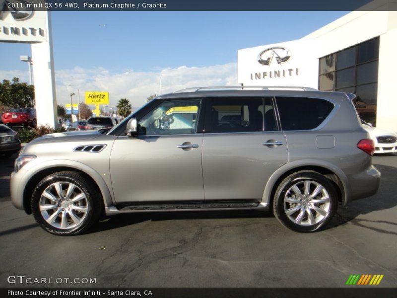 Platinum Graphite / Graphite 2011 Infiniti QX 56 4WD