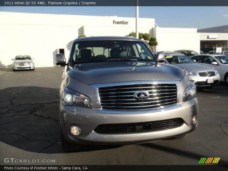Platinum Graphite / Graphite 2011 Infiniti QX 56 4WD
