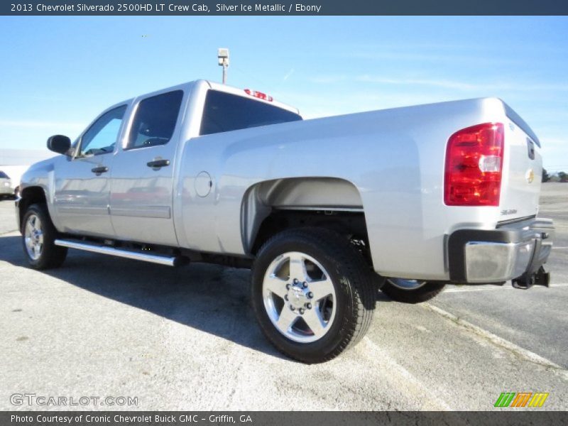 Silver Ice Metallic / Ebony 2013 Chevrolet Silverado 2500HD LT Crew Cab