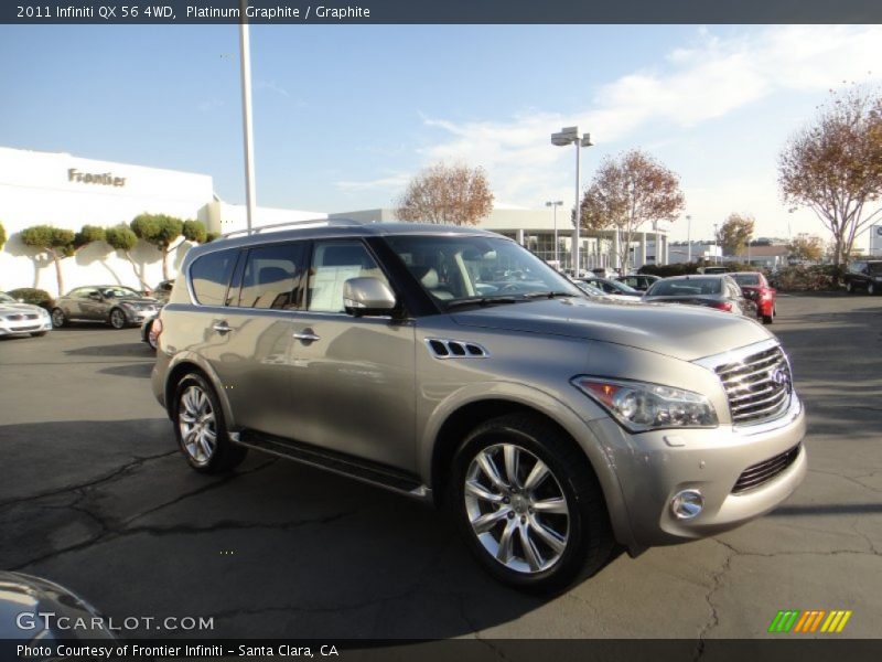 Platinum Graphite / Graphite 2011 Infiniti QX 56 4WD