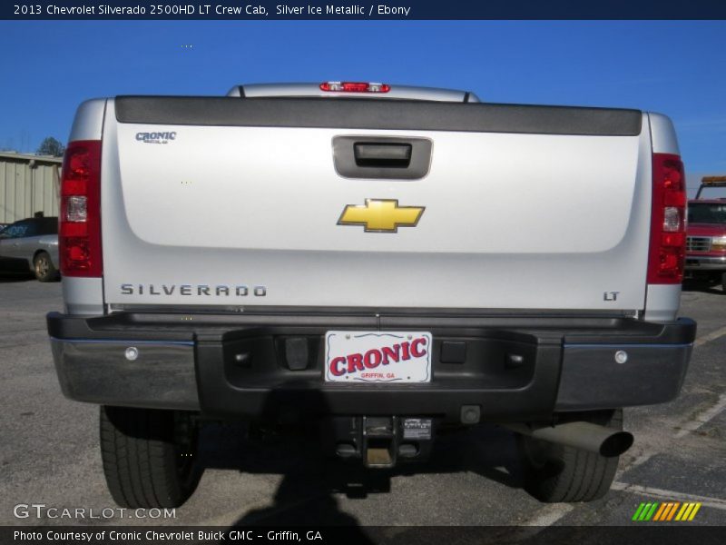 Silver Ice Metallic / Ebony 2013 Chevrolet Silverado 2500HD LT Crew Cab