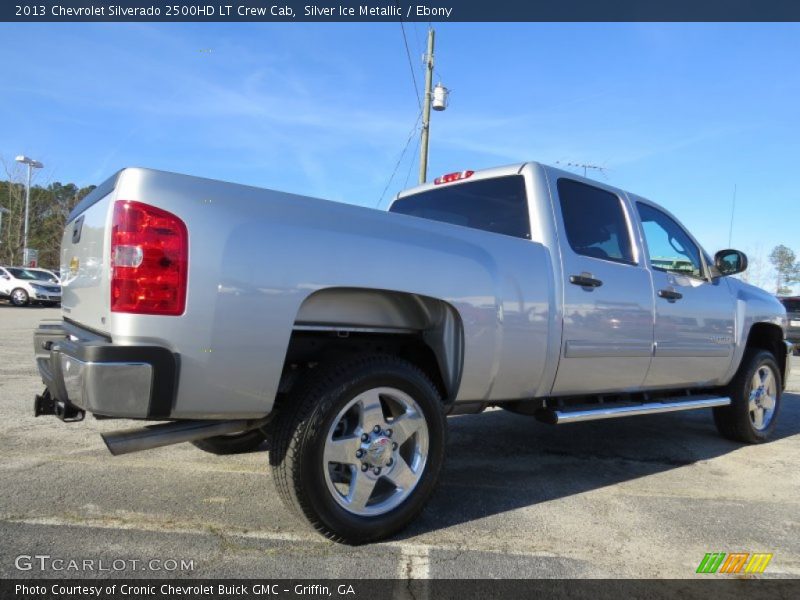 Silver Ice Metallic / Ebony 2013 Chevrolet Silverado 2500HD LT Crew Cab