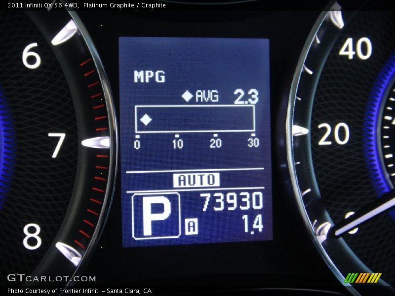 Platinum Graphite / Graphite 2011 Infiniti QX 56 4WD