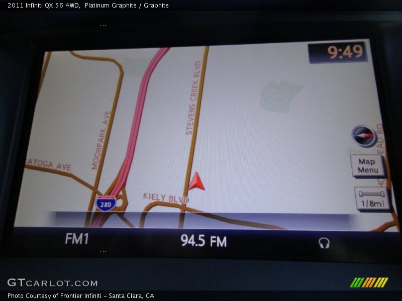 Platinum Graphite / Graphite 2011 Infiniti QX 56 4WD