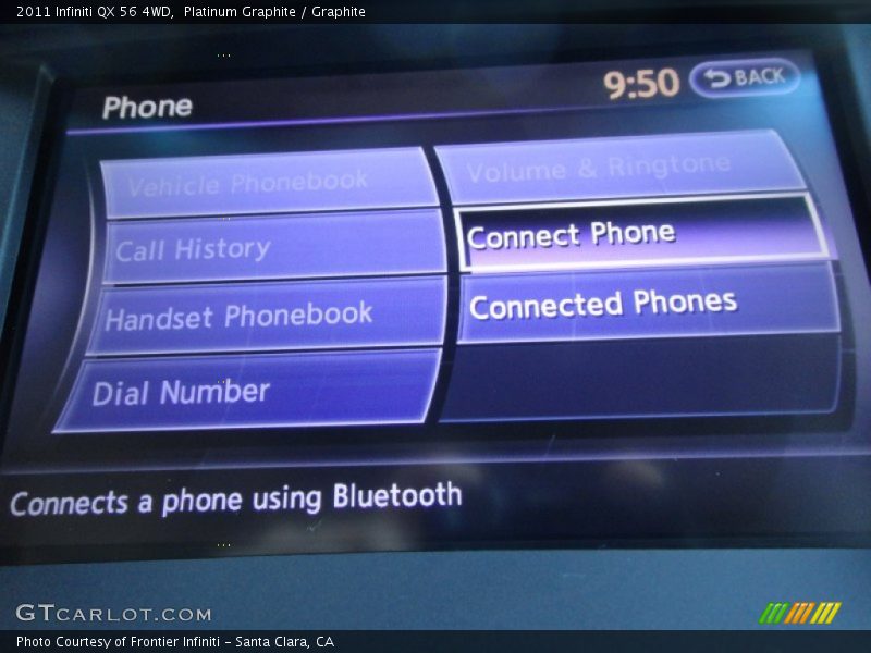 Platinum Graphite / Graphite 2011 Infiniti QX 56 4WD