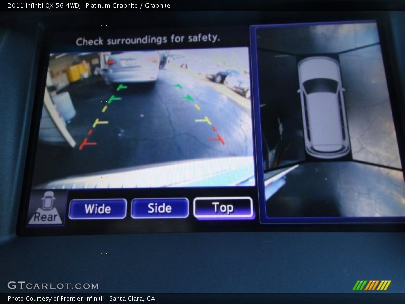 Platinum Graphite / Graphite 2011 Infiniti QX 56 4WD