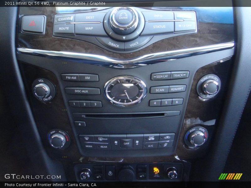 Platinum Graphite / Graphite 2011 Infiniti QX 56 4WD
