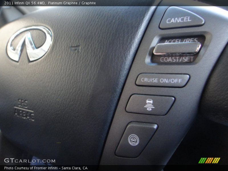 Platinum Graphite / Graphite 2011 Infiniti QX 56 4WD