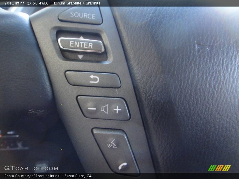 Platinum Graphite / Graphite 2011 Infiniti QX 56 4WD