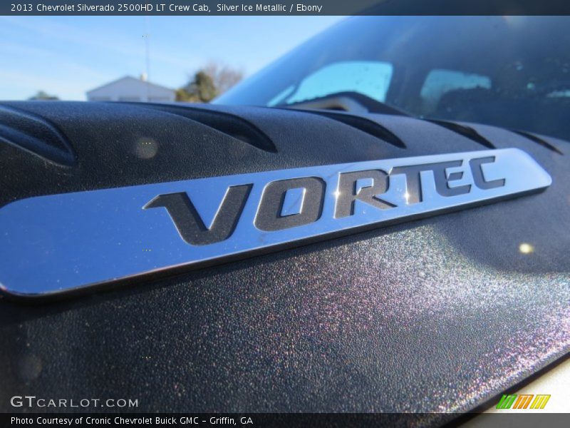 Silver Ice Metallic / Ebony 2013 Chevrolet Silverado 2500HD LT Crew Cab