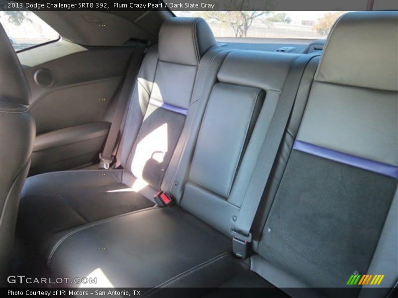 Plum Crazy Pearl / Dark Slate Gray 2013 Dodge Challenger SRT8 392
