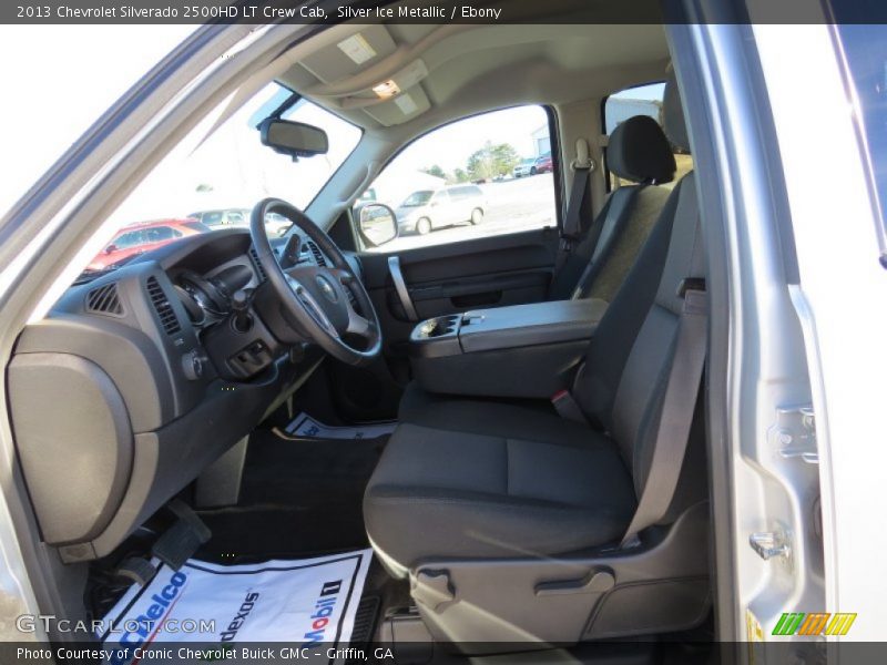 Silver Ice Metallic / Ebony 2013 Chevrolet Silverado 2500HD LT Crew Cab