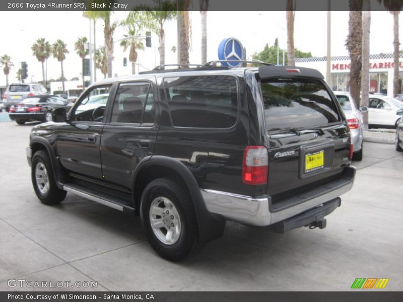 Black / Gray 2000 Toyota 4Runner SR5
