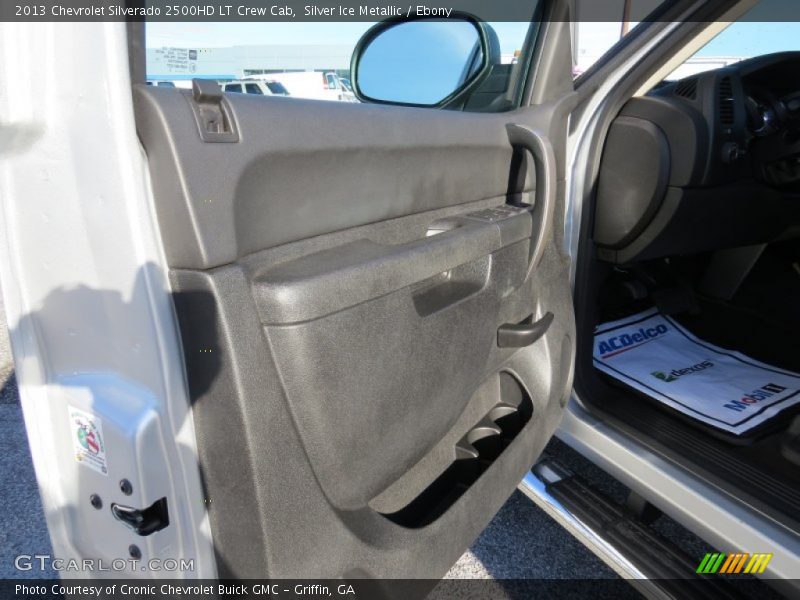 Silver Ice Metallic / Ebony 2013 Chevrolet Silverado 2500HD LT Crew Cab
