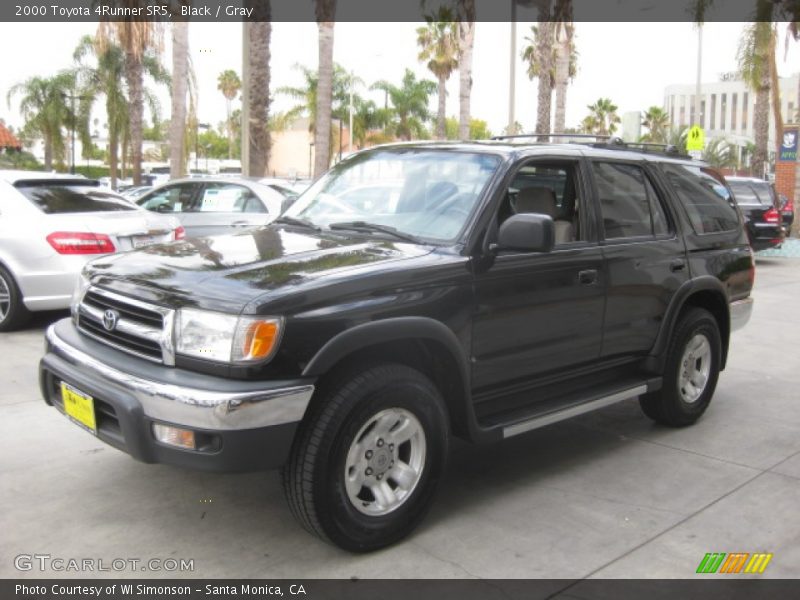 Black / Gray 2000 Toyota 4Runner SR5